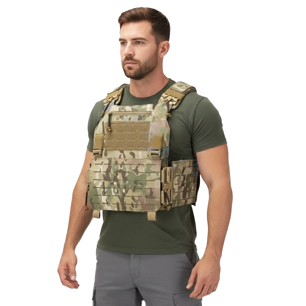 Hunting Outdoor Wear - متعددة الوظائف الإفراج السريع التكتيكية سترة