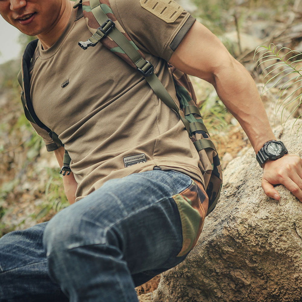 Hunting Outdoor Shirts - قميص رياضي من إيميرسونجير بلو ليبل