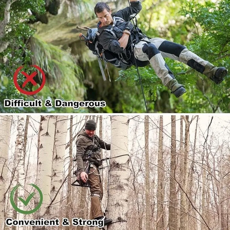 خطوات شجرة المسمار في الهواء ا - مراجعة Tree Stand Ladder وسعره