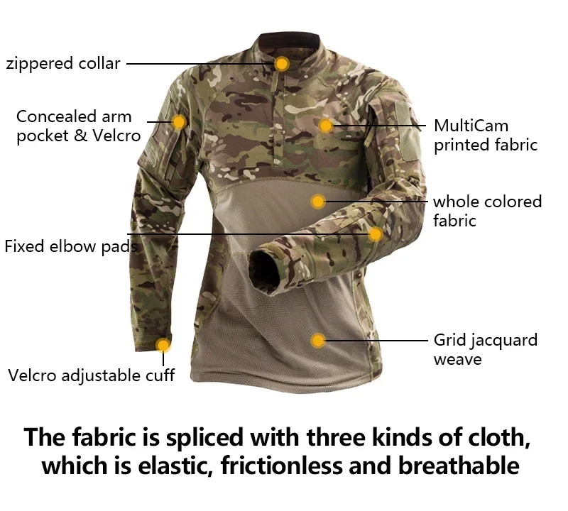 زي تكتيكي خارجي G4، قمصان عسكر - مراجعة Hunting Outdoor Shirts وسعره