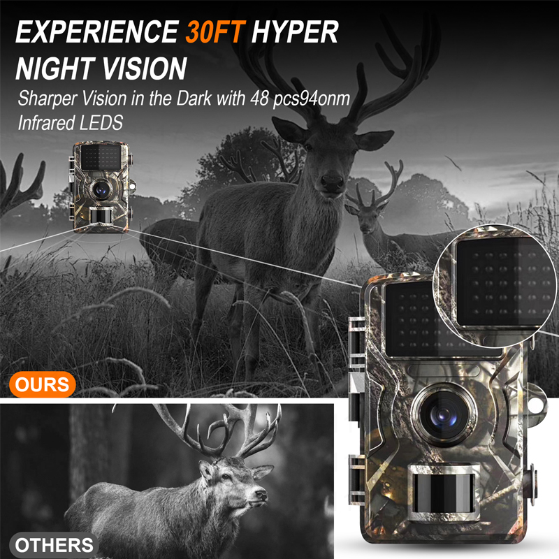 الحياة البرية كاميرات تعقب 16M - مراجعة Trail Camera Infrared وسعره