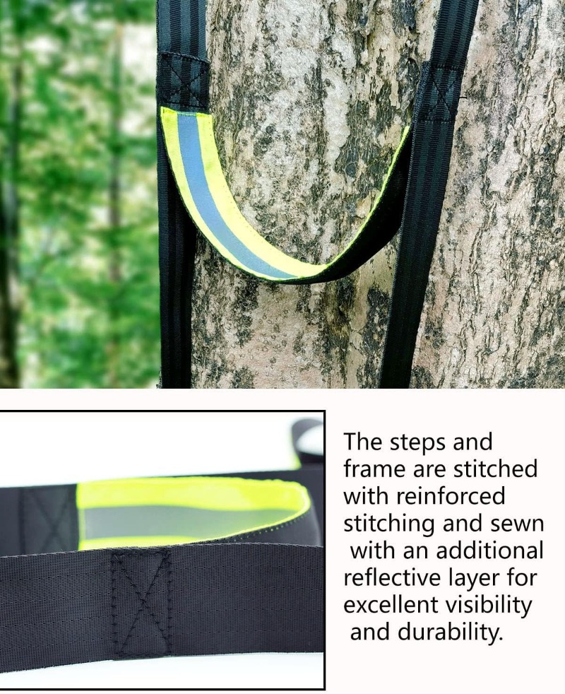 عصا تسلق ثلاثية الخطوات، درجات - مراجعة Tree Stand Ladder وسعره