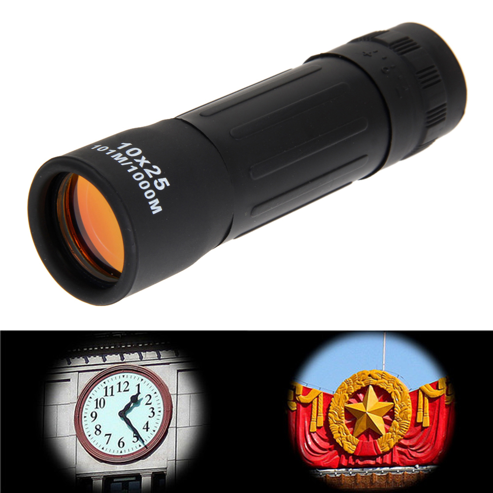 منظار أحادي العين 10×25 للرؤية - مراجعة Monocular Night Vision وسعره