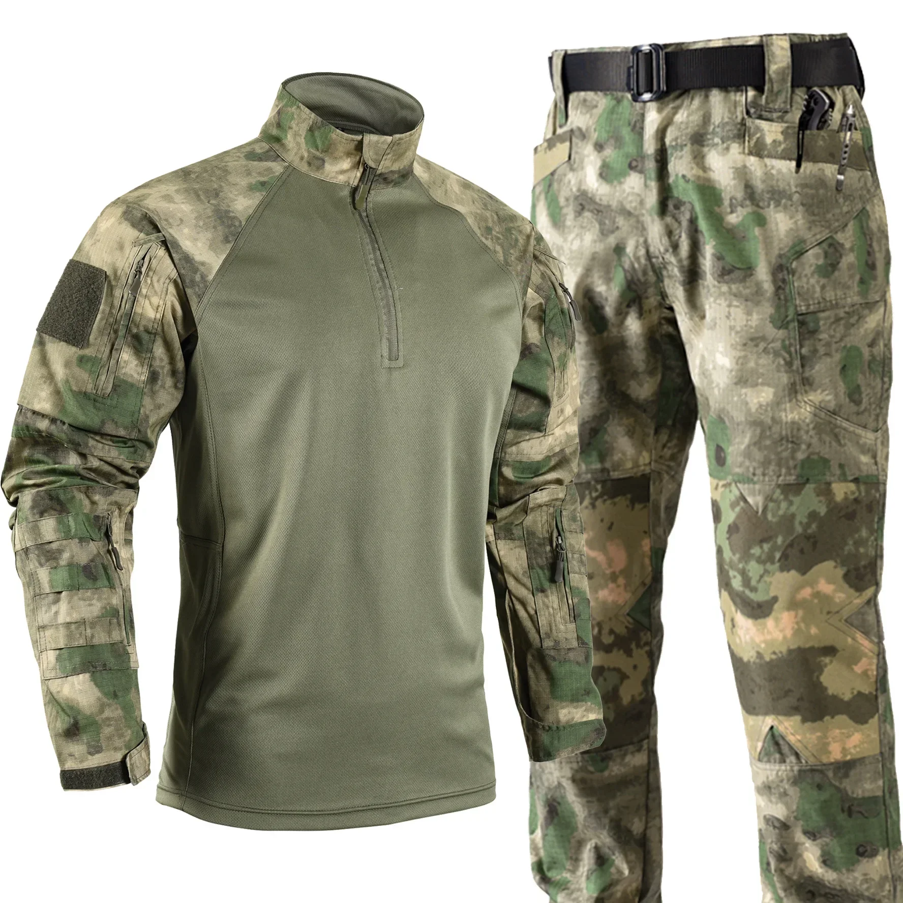 طقم قميص وبنطلون تكتيكي Multic - مراجعة Hunting Outdoor Wear وسعره