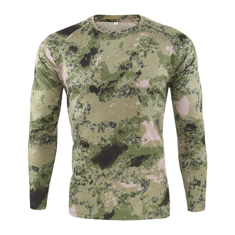 البوب طويلة الأكمام التمويه تي - مراجعة Hunting Outdoor Clothing Brands وسعره