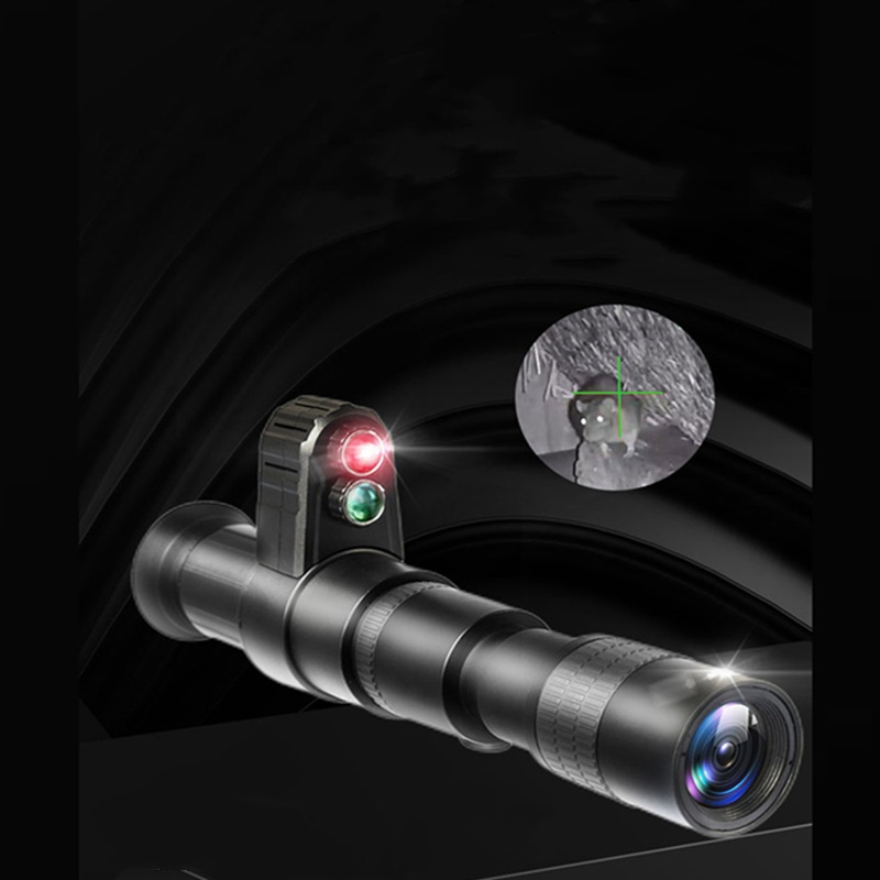 نظارات رؤية ليلية بالأشعة تحت  - مراجعة Monocular Night Vision وسعره