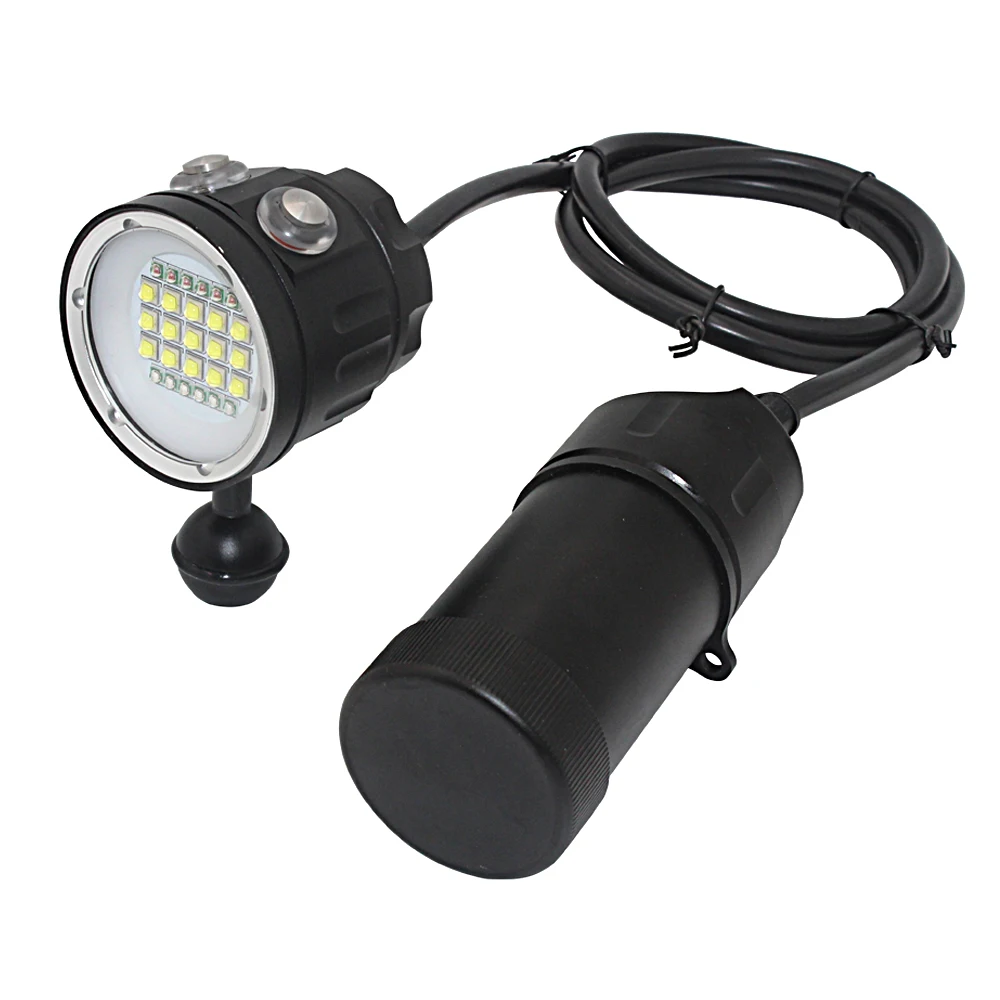 27 LED علبة الغوص الفيديو الضو - مراجعة Fire Starter Waterproof وسعره
