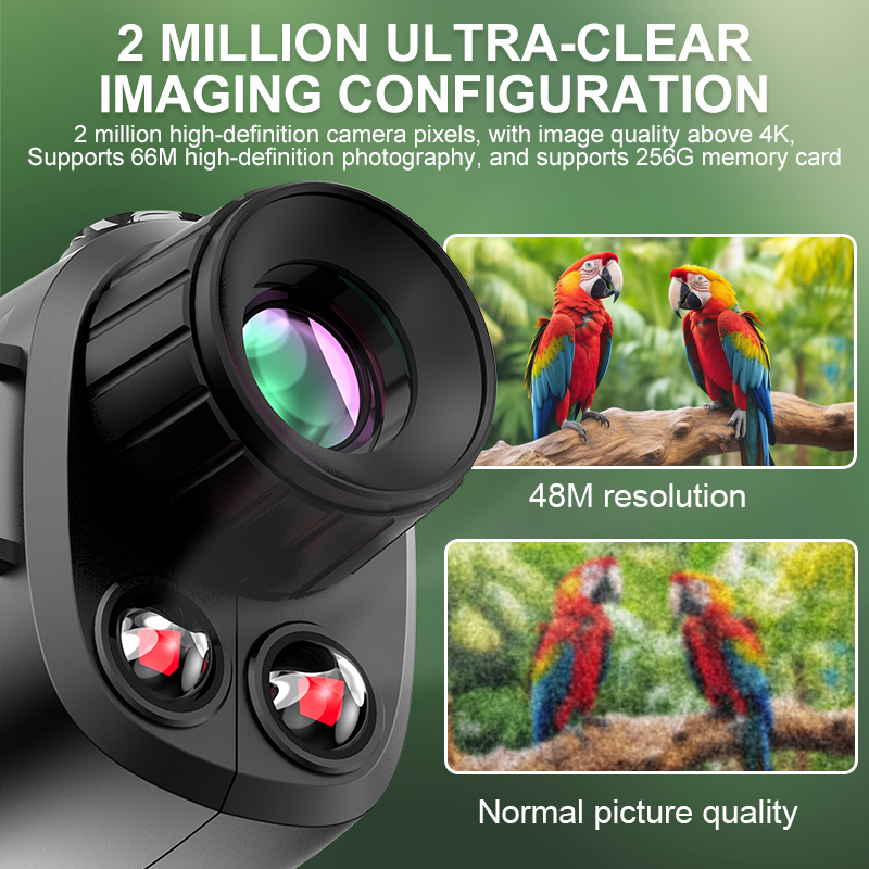 منظار ليلي ZIYOUHU NV380 مع كا - مراجعة Monocular Night Vision وسعره