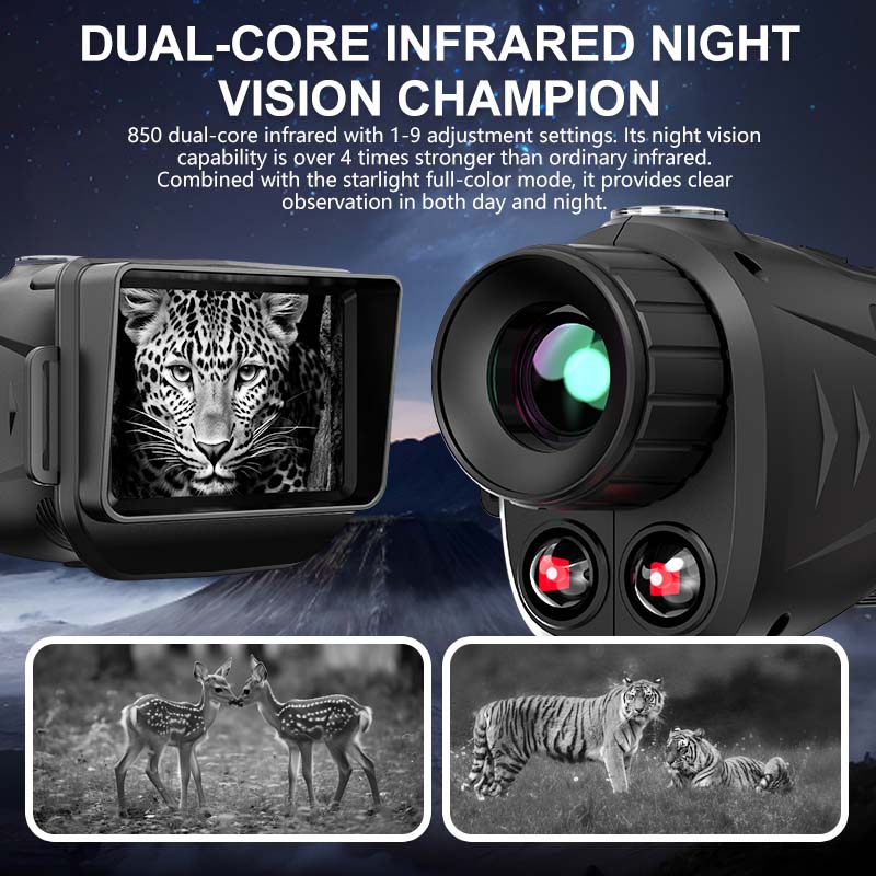 منظار ليلي ZIYOUHU NV380 مع كا - مراجعة Monocular Night Vision وسعره