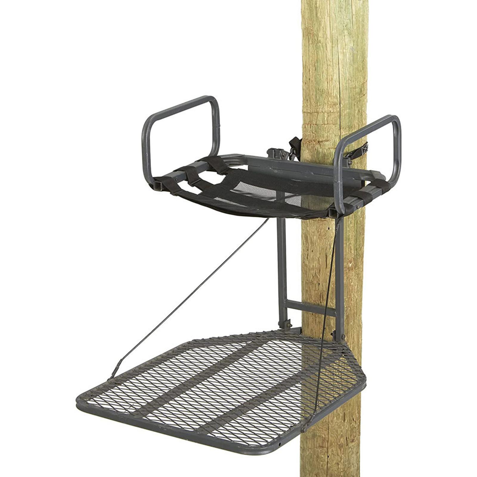 مقعد صيد عالمي مريح ومتين مصنو - مراجعة Tree Stand Ladder وسعره
