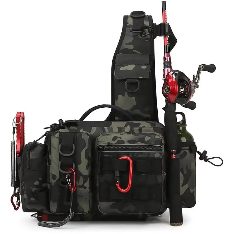 حقيبة خصر تكتيكية للتخييم والت - مراجعة Outdoor Hunting Backpack وسعره