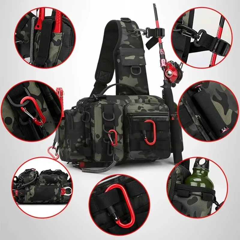 حقيبة خصر تكتيكية للتخييم والت - مراجعة Outdoor Hunting Backpack وسعره