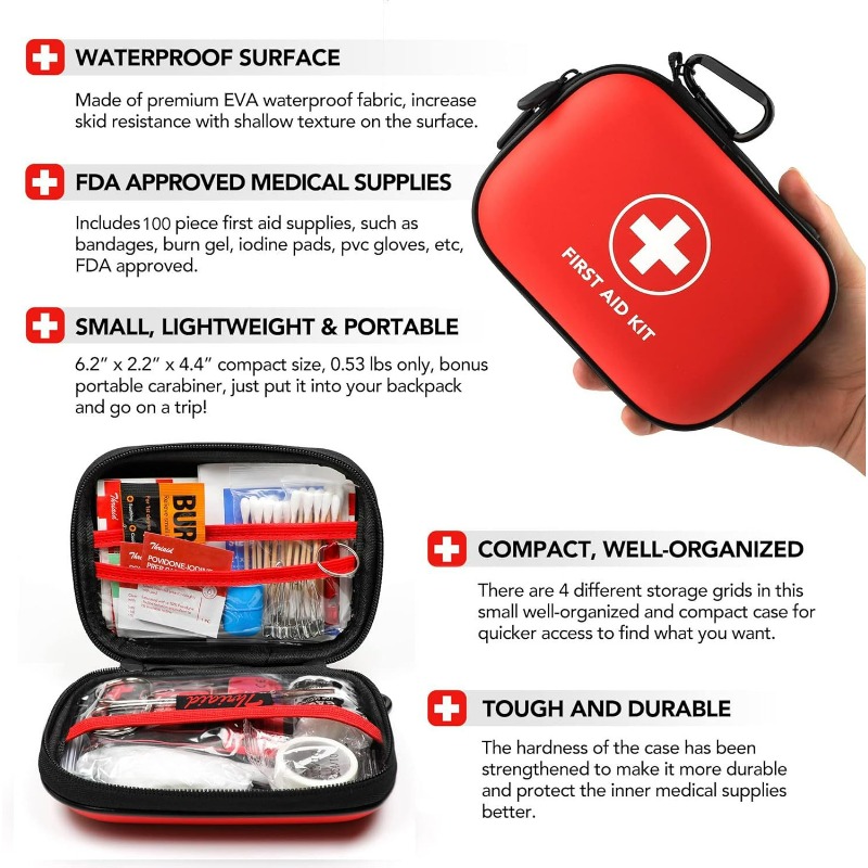 حقيبة إسعافات أولية محمولة من  - مراجعة Field Dressing Kit وسعره