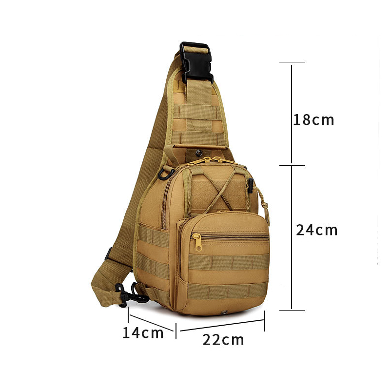 حقيبة كتف تكتيكية للاستخدام ال - مراجعة Outdoor Hunting Backpack وسعره