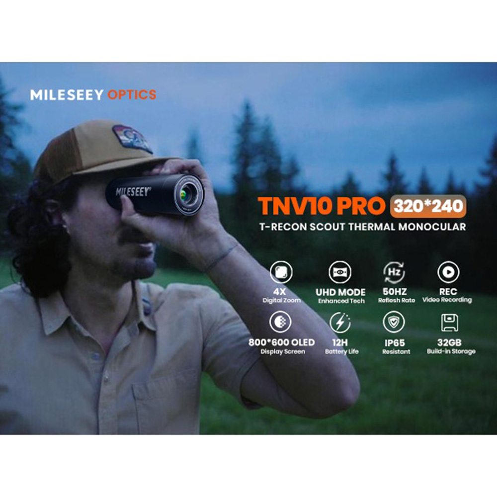 MILESEEY TNV10 PRO 320 × 240 ن - مراجعة Outdoor Hunting Images وسعره