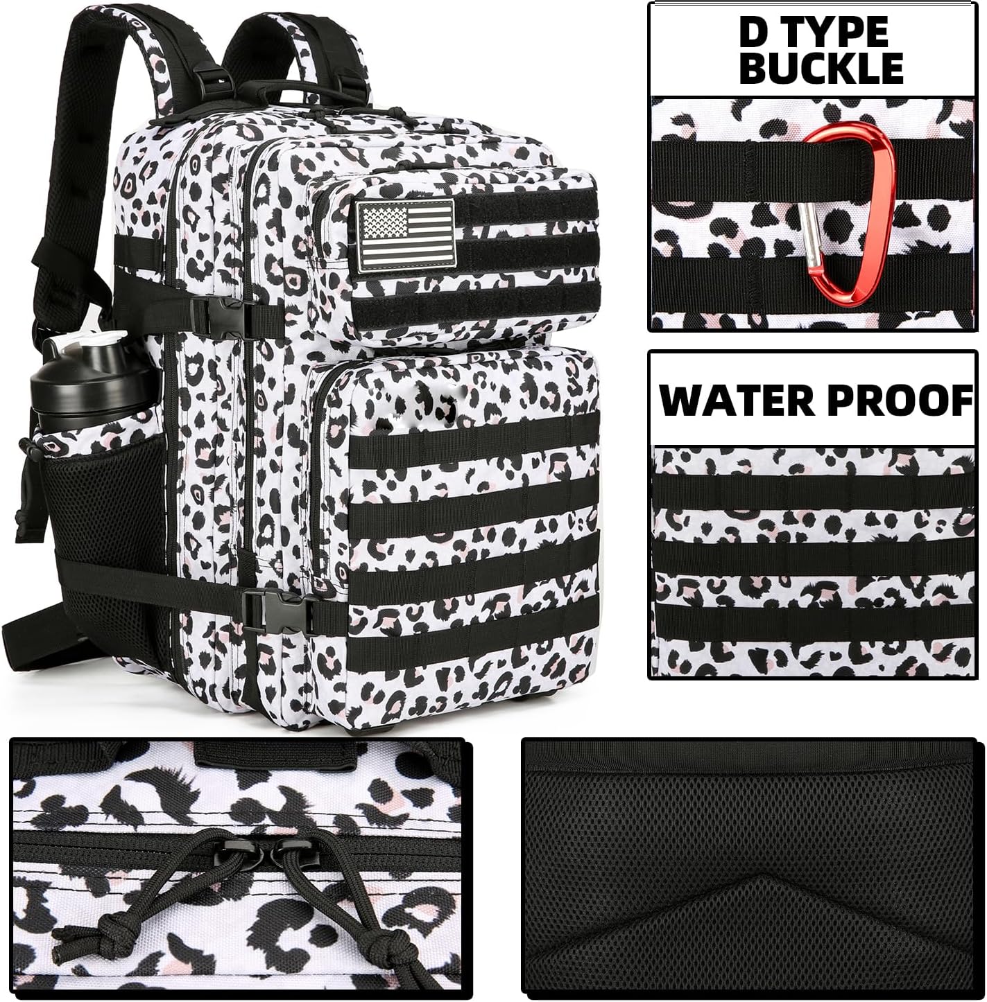 حقيبة ظهر تكتيكية كبيرة مقاومة - مراجعة Outdoor Hunting Backpack وسعره
